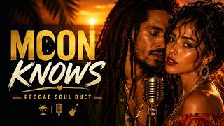 If the Moon Could Talk 🌴 Romantic Reggae Blues Duet | Bob Marley x Rihanna Vibe