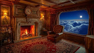 Relaxing Jazz on a Steampunk Luxury Airship | 2 Hours Cinematic Ambience screenshot 4