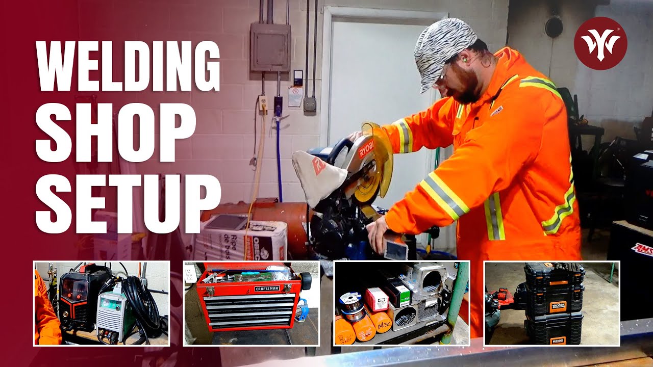 Welding Shop Setup YesWelder YouTube