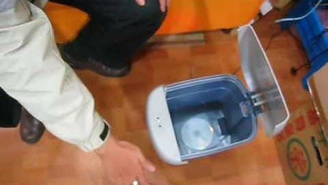 『好人助教』8051專題製作 紅外線感應自動垃圾桶 學生專題