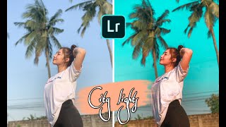 City Lights Preset - Lightroom | Free Mobile Presets | Free Editing App - Lightroom