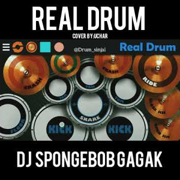 Dj Spongebob Versi Burung Gagak Feat Real Drum Cover By Uchar
