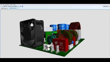 Solidworks Proteus PCB Layout  3D Model