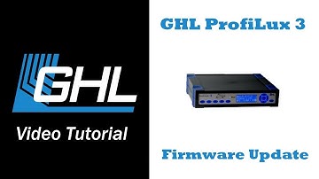 ProfiLux 3 Firmware Update via GHL Control Center
