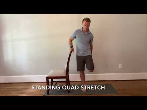 Quad Stretch Standing
