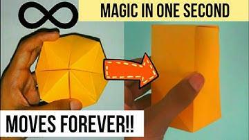 How To Make a Paper MOVING FLEXAHEDRON - Fun & Easy Origami