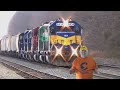 Chasing a Union Pacific Train! Big CSX Freight Train! CSX Manifest Train Overhead View + More Trains