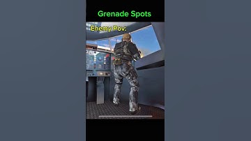 Best Grenade Spots in Terminal 💯 Pro Setting Cod Mobile #shorts #codm