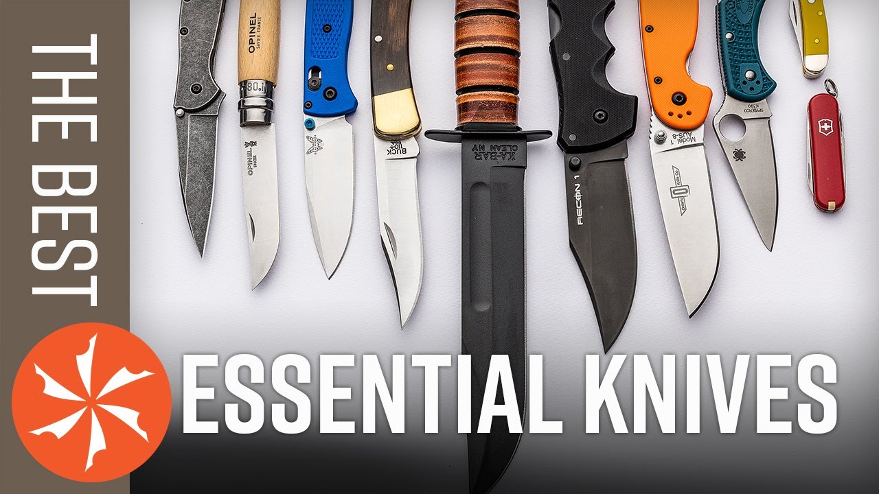 Top 10 Knives Everyone Should Own - YouTube