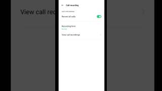 ENABLE CALL RECORDING IN OPPO PHONES #oppoa92020 #shorts screenshot 5