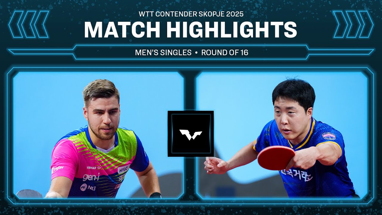 Darko Jorgic vs Lim Jonghoon | MS R16 | WTT Contender Skopje 2025