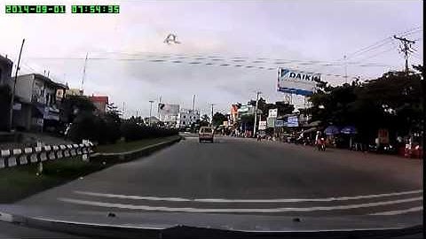 QL1 - Đoạn đi ngang qua ngã ba An Thái Trung, Cái Bè, Tiền Giang