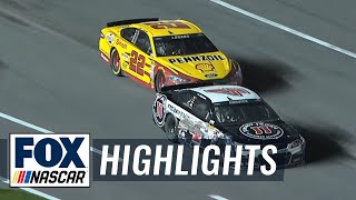Joey Logano and Kevin Harvick Exchange Words - Sprint Unlimited - 2015 NASCAR Sprint Cup