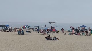 VIDEO | Small plane crashes into water off Hampton Beach in New Hampshire