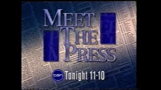Ten - Meet the Press promo (May 1993)