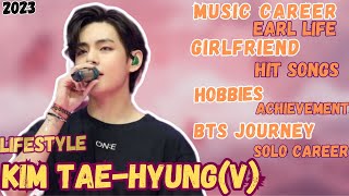 Kim Tae-Hyung (V) member of BTS Biography2023-lifestyle,profile,Girlfriend ,famous song career