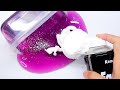 【ASMR】 着色したスライムにシェービングフォームを入れてみた 【音フェチ】