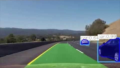 Lane Detection and Object Detection Test in C++