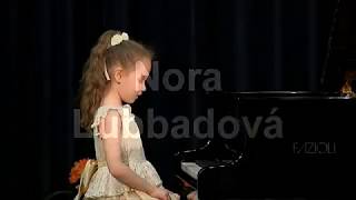 Nora Lubbadová / 7 / - Central round of the Czech Republic in playing the piano