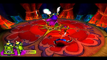 Crash Bandicoot 2 - Boss 2: Komodo Brothers