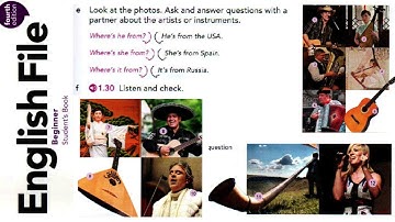 English File beginner 4th edition SB_1.30