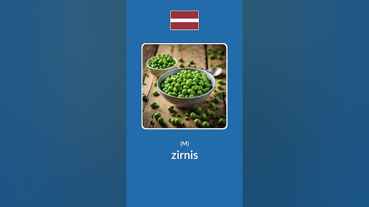 Vegetables in Latvian #learnlatvian