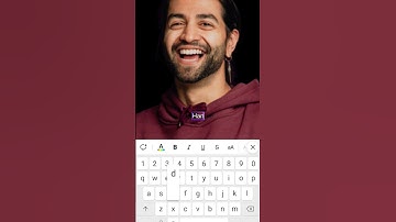 How to create transparent text effect on canva (using your phone) #canva #canvatips #canvatutorials