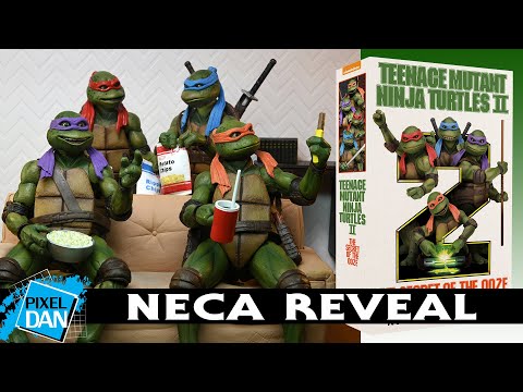 TMNT Secret of the Ooze Official NECA Toys Reveal | First Look and Pre-Order Details