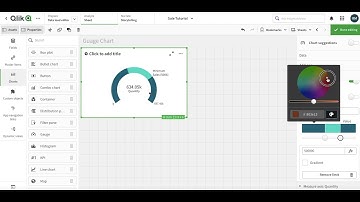 Qlik Sense Tutorial Gauge Chart