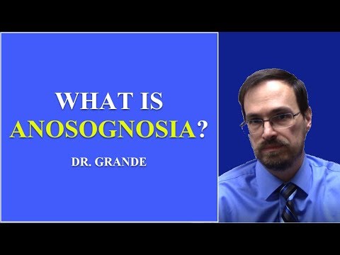 Аносогнозия гэж юу вэ?