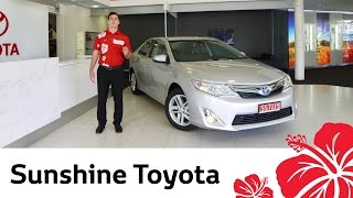 2014 Toyota Camry HL - Video review by Sunshine Toyota 2014 Toyota Camry HL - Video review by Sunshine Toyota