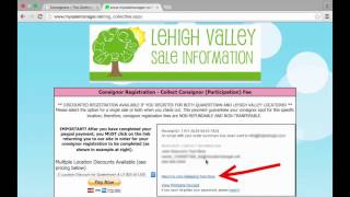 Consignors - How To Sign Up