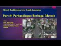 Metode Perhitungan Arus Jenuh Lapangan Part #4 Perbandingan Berbagai Metode