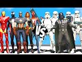 AVENGERS VS DARTH VADER & STORMTROOPER - EPIC BATTLE