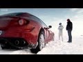 Ferrari FF Vs. Bentley Continental V8 on Ice! | Top Gear | Series 18 | BBC