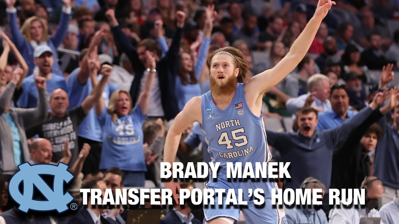 Brady Manek of North Carolina is transfer portal success