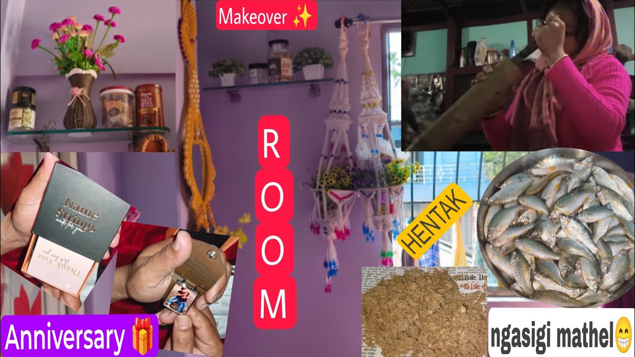 Room semdokle ✨ Papana nga leirakhiba hentakse kuiragana henna haore 😋 special gift cover yonlani 😂|