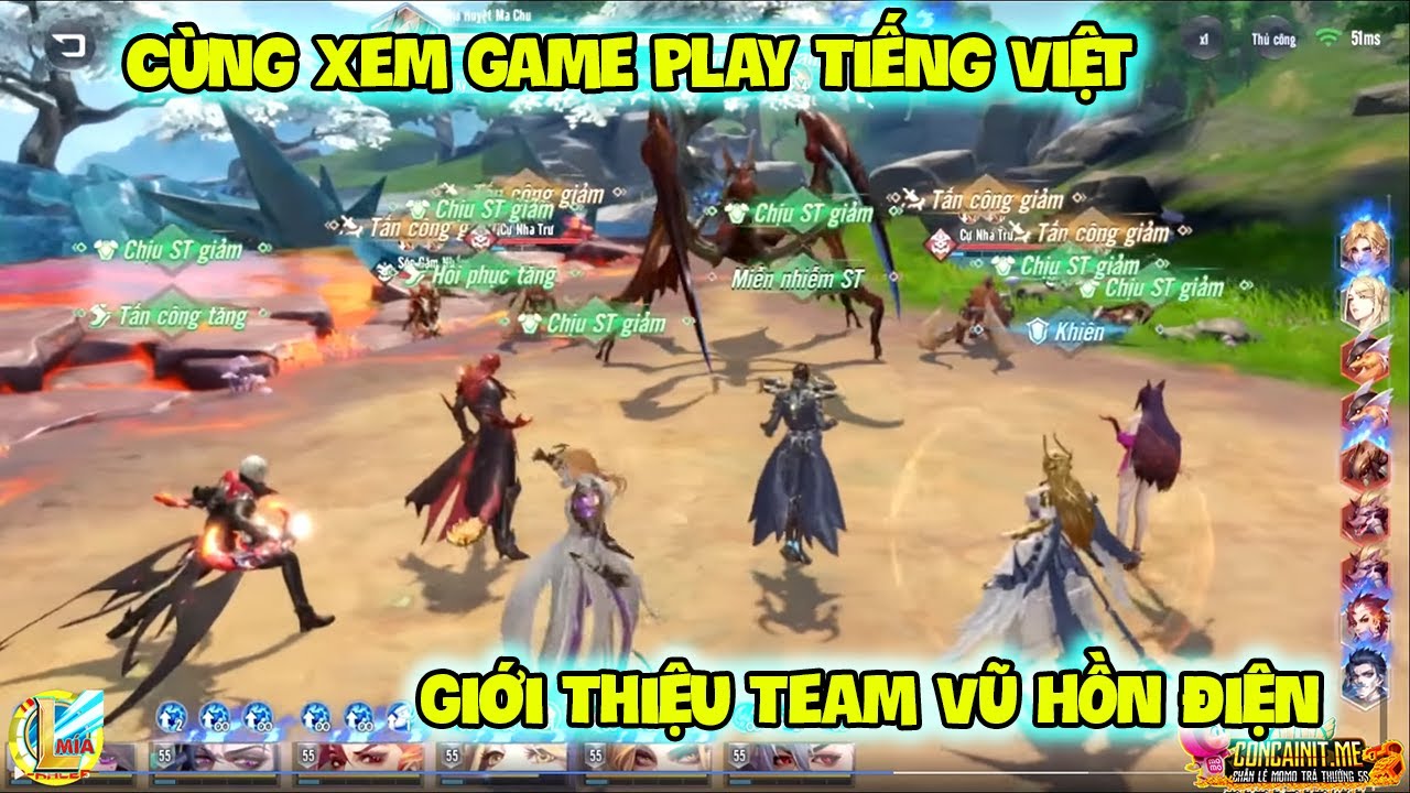 Đấu La Đại Lục-Hồn Sư Đối Quyết Funtap: Cùng Xem Game Play Tiếng Việt, Giới Thiệu Team VŨ HỒN ĐIỆN - YouTube