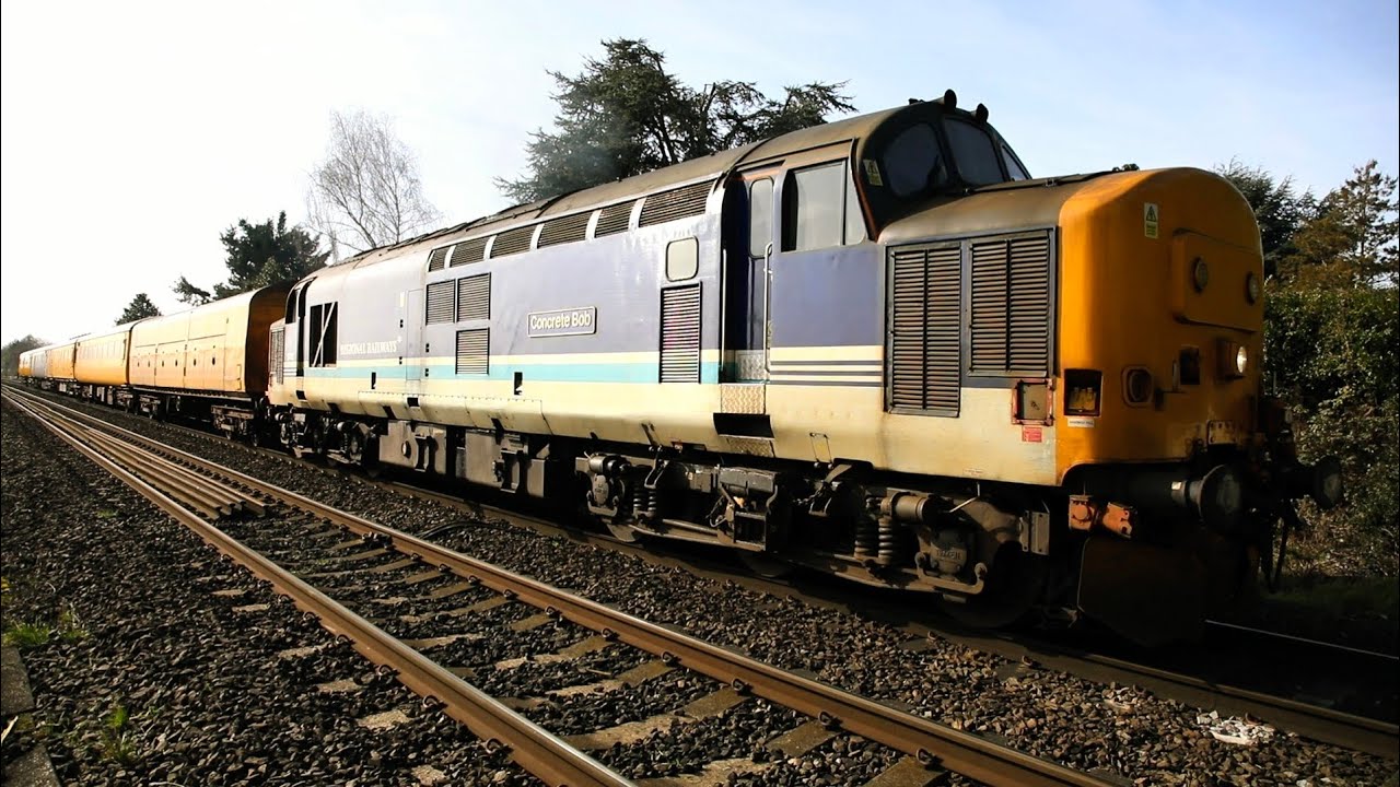 Colas Rail Class 37 - 37425 - 3Z14 Derby R.T.C. (Network Rail) to Cambridge Recp Sdgs 1+2