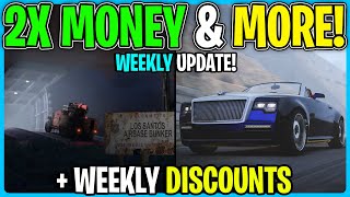 GTA Online WEEKLY UPDATE 2X Money & More! by SubscribeForTacos 76,377 views 1 month ago 8 minutes, 44 seconds