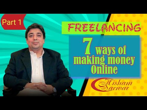 7 ways of making money online - YouTube