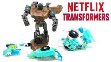 Transformers Netflix War For Cybertron SPARKLESS BOT recensie