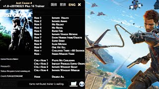Just Cause 4 Trainer Unlimited Everything | Super Grapple Mod | Free Roam |