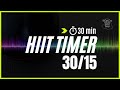 I use this hiit timer for leg day 30 sec train with 15 sec rest  mix 82