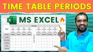 Excel Time Table | Timetable Template Excel Free Download screenshot 5
