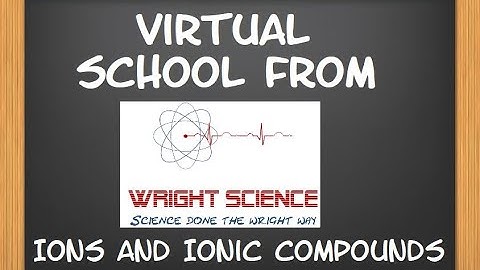 C2.2.3  - Ions and Ionic Compounds -  Y9 Combined