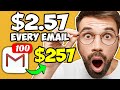 Get paid to just open emails 257 per email   make money online 2022