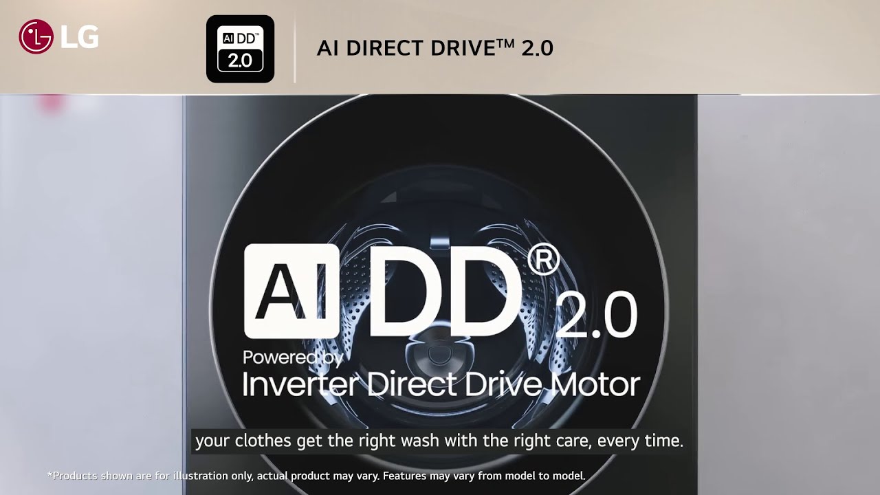 LG Washing Machine | LG Front Load Washing Machine with AI DD 2.0 | LG India