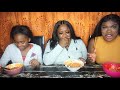 SPICY NOODLE CHALLENGE - WITH FAMILY NEVER AGAIN PEPPE BUN MI