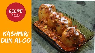 No Onion No Garlic | Kashmiri Dum Aloo Banane Ki Recipe Hindi Mein | कश्मीरी दम आलू बनाने की रेसिपी